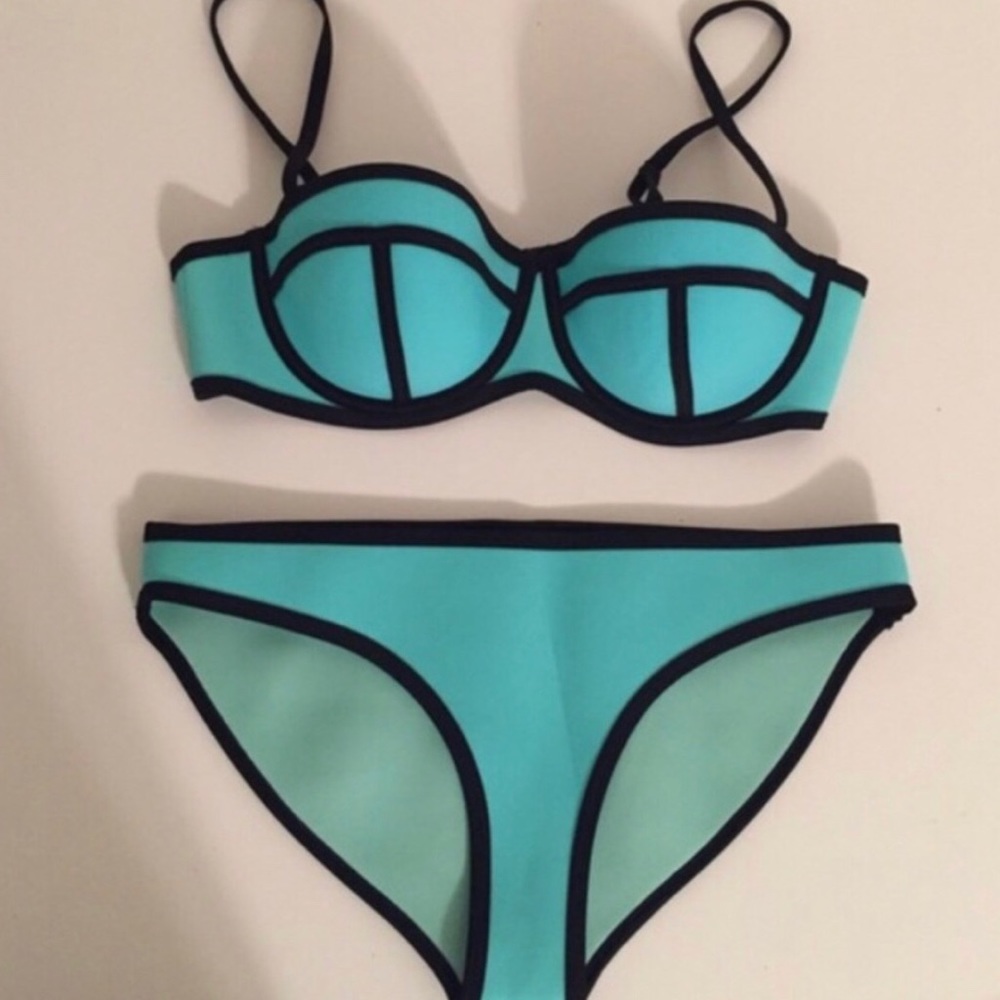 Triangl blue swimwear